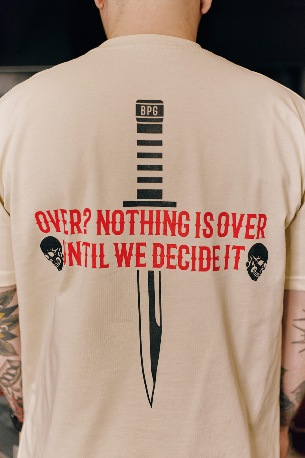 Футболка "Over? Nothing is over"