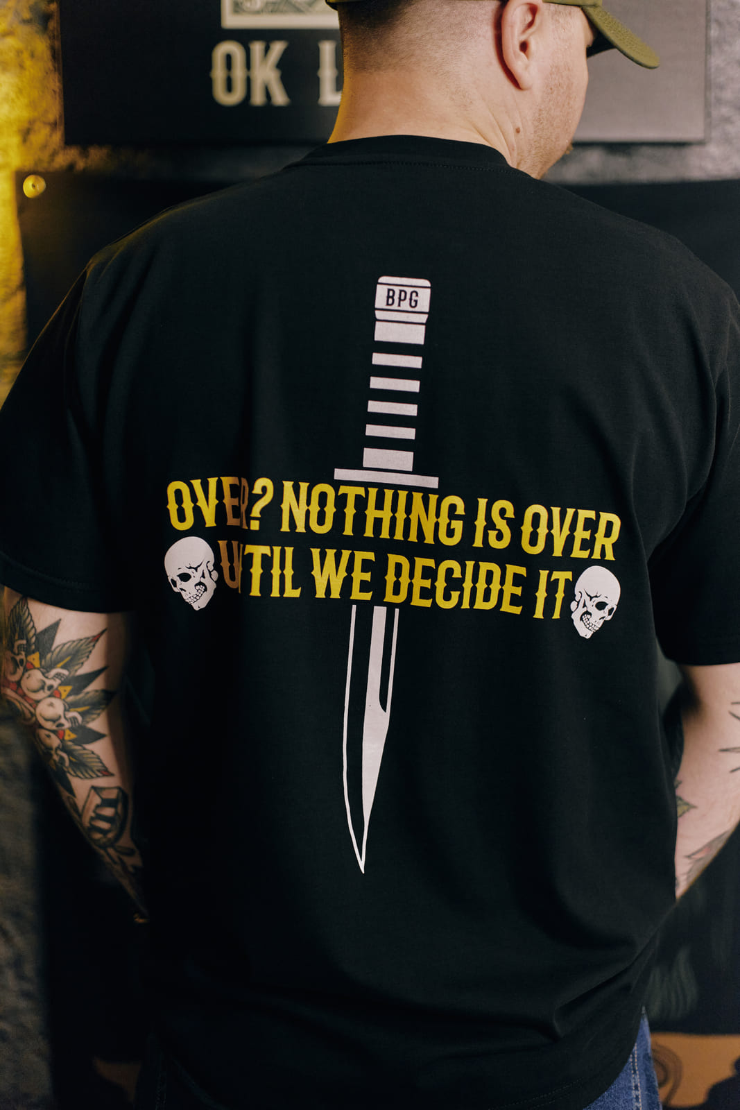 Футболка "Over? Nothing is over"